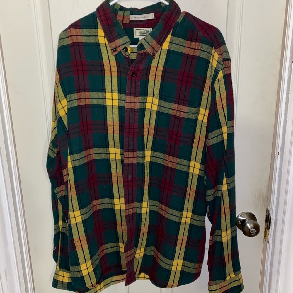 Sold L.L. Bean Flannel
